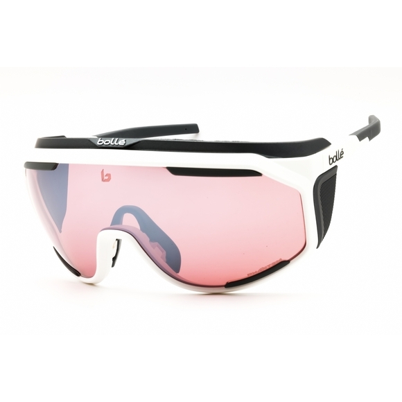 NWT Bolle CHRONOSHIELD MT-BS018007 143mm White Matte Sunglasses